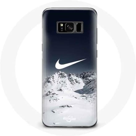 Coque pour Samsung Galaxy S8 plus Nike Logo Niege Hiver