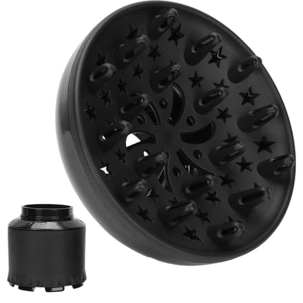 Professionele Universele Haardroger Diffuser Krullend Golvend Haar Föhns Diffuser AccessoireWit zwart