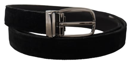 Fluwelen Riem Zwart