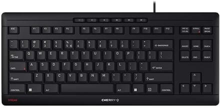Cherry STREAM Toetsenbord TKL - Toetsenbord - Engels - Zwart