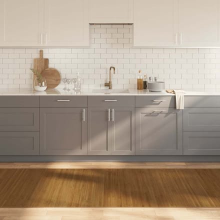 vidaXL - Vloerkleed - rechthoekig - 100x300 - cm - bamboe - bruin