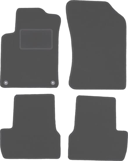 Grafiet automatten voor: Citroen DS3 hatchback (2009-2016)