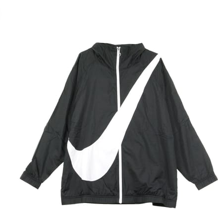 Dameswindjack W Swoosh Jkt Wvn Cb Zwart/zwart/wit