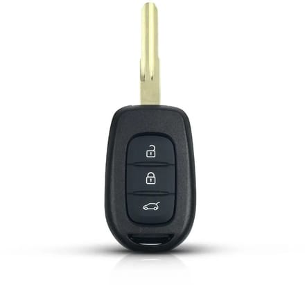 XEOD Autosleutelbehuizing - sleutelbehuizing auto - sleutel - Autosleutel - Geschikt voor: Renault & Dacia 3 knops