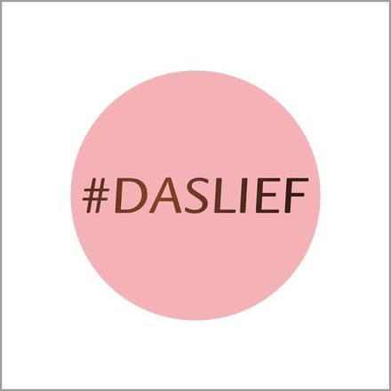 Sluitstickers - Sluitzegels - Das Lief - Etiketten - 500 Stuks - 39mm