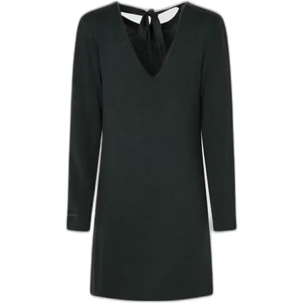 Pepe Jeans Darice Lang Mouw Jurk Groen XL Vrouw