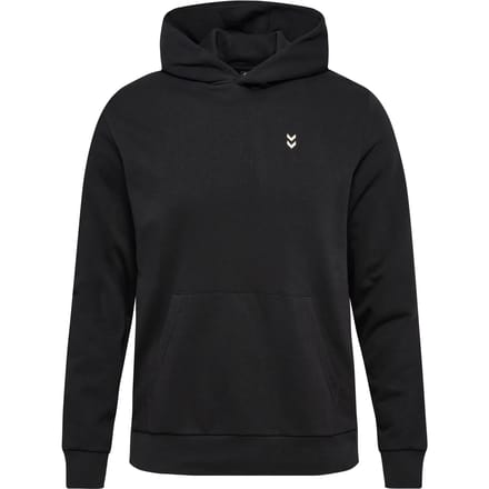 Hummel Heren Hoodie Capuchon Ronde Hals Kangoeroezak Ribboorden Modieus