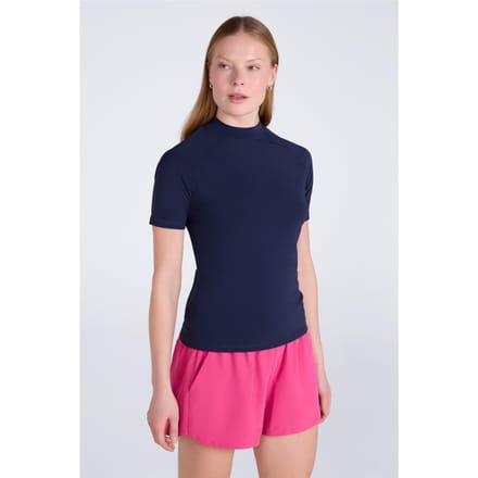 Mountain Warehouse Dames/Dames UV-beschermende Rash Guard (Donkerblauw)