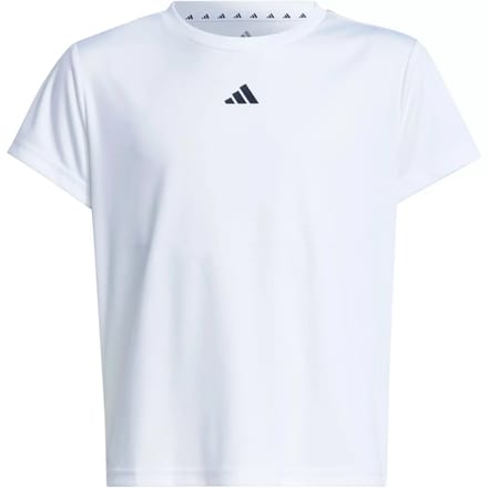 Adidas Train Essentials Regular Fit Logo T-shirt Met Korte Mouwen Wit 5-6 Years Kinderen