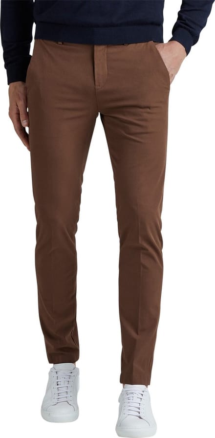 Vanguard Pantalon katoen bruin - 3236