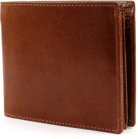 LEONHARD HEYDEN Leren portemonnee Cambridge Scheintasche 5278 Cognac bruine