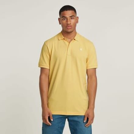T-shirt G-Star Raw D11595 5864 DUNDA SLIM-3910 YELLOW