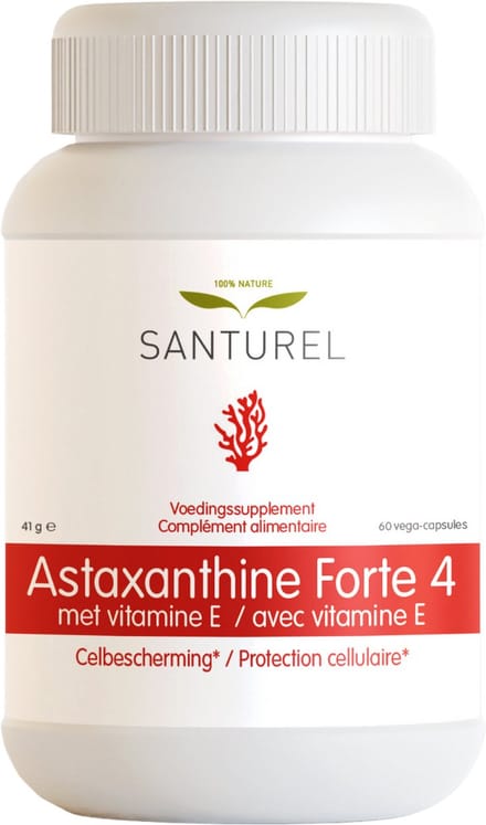 Santurel Astaxanthine Forte 4 mg met Vitamine E – dat zorgt voor verbeterde opname