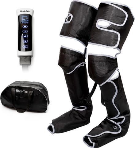 Bodi-tek Comfort360 "full leg" compressie been- & voetmassageapparaat - Infrarood & warmte - 6 programma's - Bloedsomloop