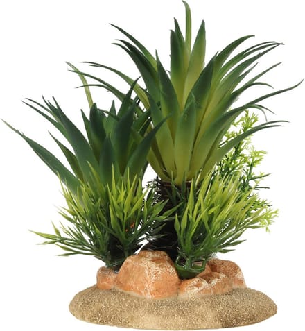 Aqua Della Decor Plant Sagopalm - Aquarium - Kunstplant - 13.5x10x16 cm Small