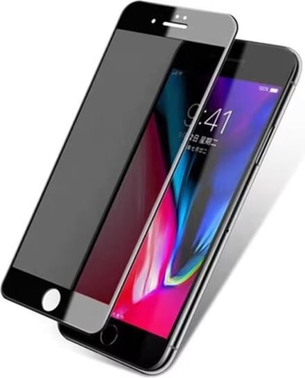 TG Techgrip Screenprotector Geschikt voor iPhone 7/8 Screen protector Privacy Glas Gehard Full Cover HD - Screenprotector Geschikt voor iPhone 7/8 Zwart Screenprotector Privacy Tempered Glass