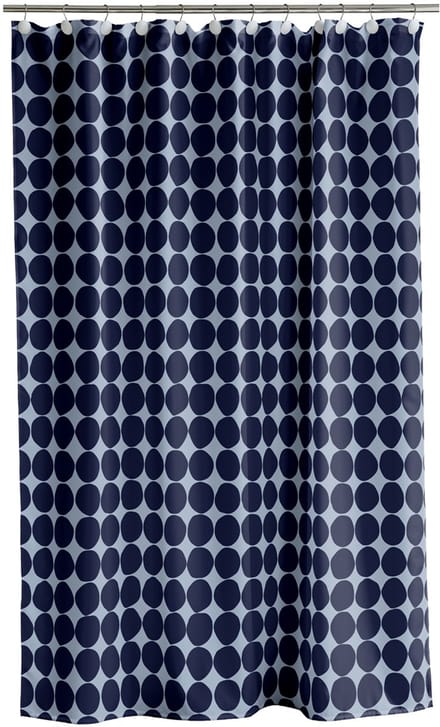 Södahl Bubbles Douchegordijn 180 x 200 cm Linen blue