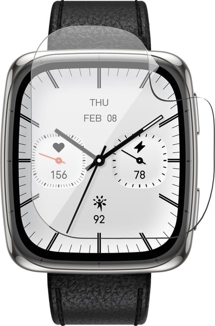 Screenprotector geschikt voor Amazfit Active 2 Square - 1x FlexGuard Screen Protector