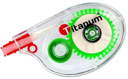 Titanum - Correctieroller - 6m - 5mm - Transparante Behuizing