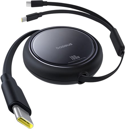 Baseus Usb-C Kabel 2In1 Heldere Spiegel Voor Telefoons En Laptops 100W 1M