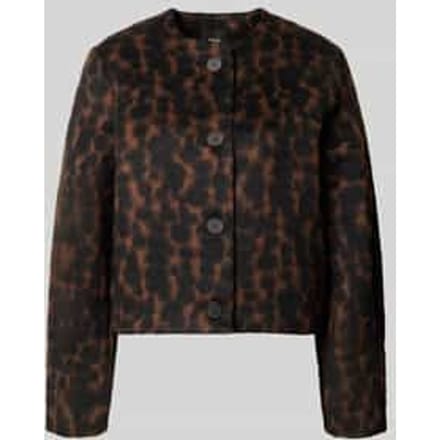 regular fit blazer met viscose
