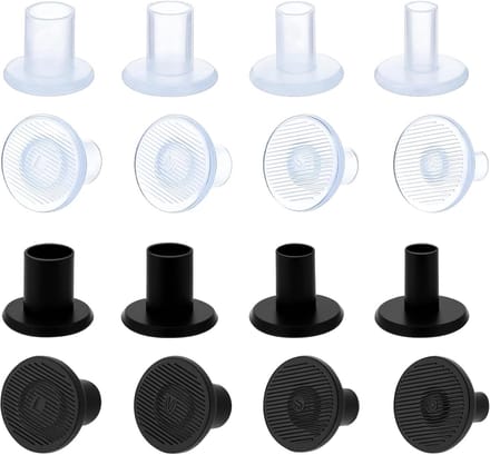 Hiel Beschermers - Schoen Accessoires - Bescherming Hoge Hakken - Antislip Structuur - 8 Paar - Helder