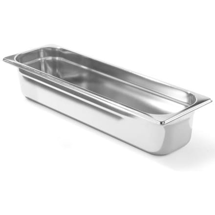 HENDI Gastronormbak – RVS 18/10 – 5,8L – 100mm hoog – Stapelbaar