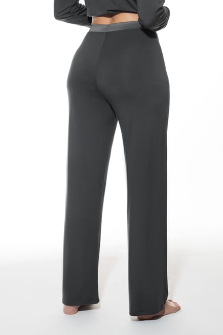 Relaxed fit pyjamabroek met elastische band