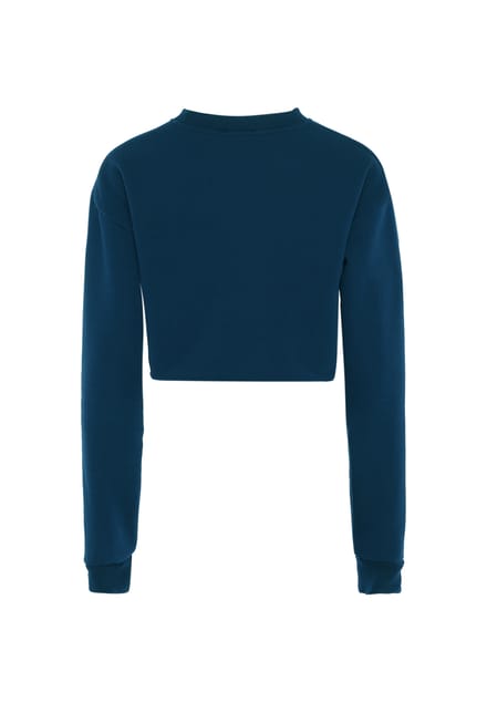 Mymo Sweatshirt Dames Donker turkoois
