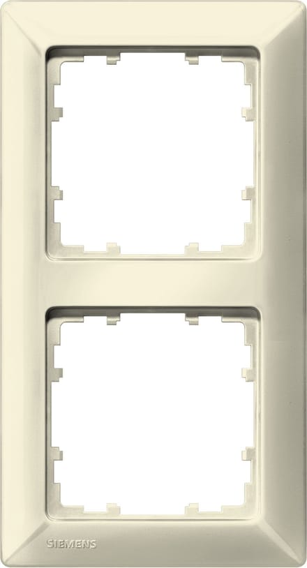 Siemens 5TG25820 Frame Delta Wit 2-voudig