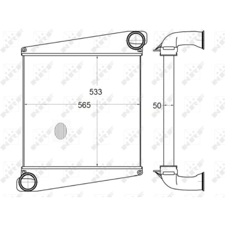 Intercooler NRF 30555