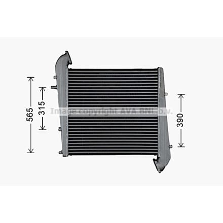 Intercooler HIGHWAY AUTOMOTIVE SC4080