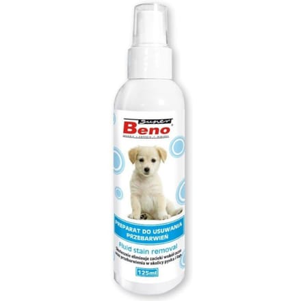 125ml Super Beno verwijderingsspray voor vachtverkleuring hond