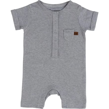 Baby's Only Boxpakje korte mouw Melange - Grijs - 62 - 100% ecologisch katoen - GOTS