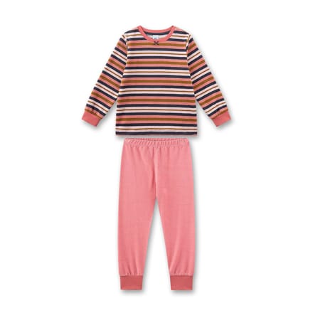 Sanetta Pyjama Pyjama Streifen lang Frottee Set van 1