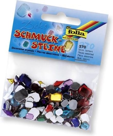 Decoratiesteentjes Folia 370 - stuks diamanten