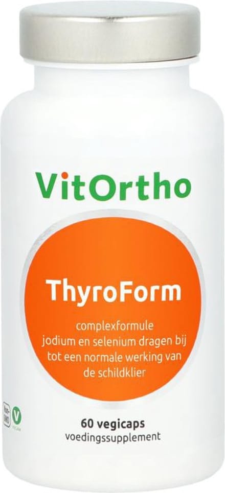 VitOrtho ThyroForm 60 Vegetarische capsules