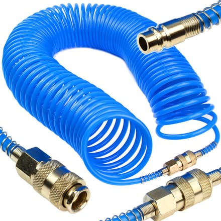 Luchtslang - Compressor Slang - Spiraalslang - Persluchtslang - 10 m ( 6mm x 8mm PE )