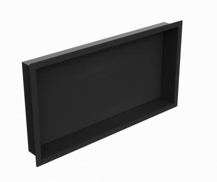 FugaFlow Eccelente Acces Inbouwnis - 30x60x7cm - Mat zwart