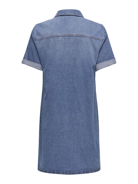 Nauwsluitende spijkerjurk van Mix van katoen en viscose Model 'LISA'