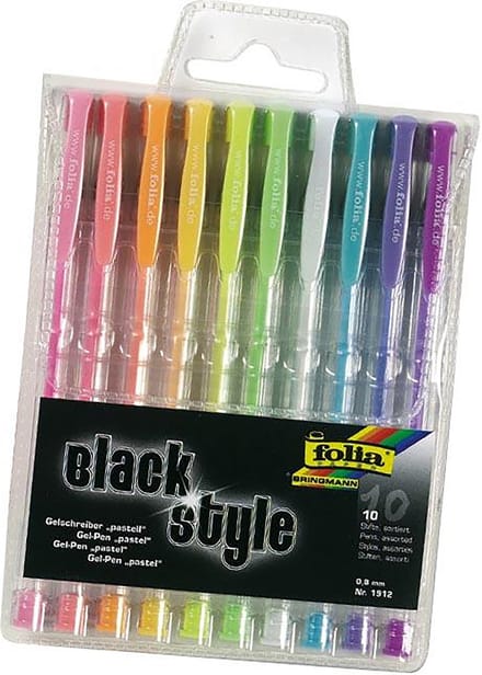 Gelpennen | Pastel | Set Ã  10 kleuren