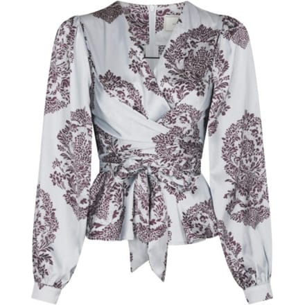 Neo Noir rista deco drop blouse 169965 145 light blue