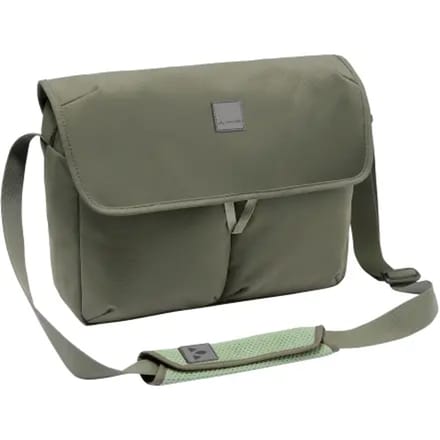 VAUDE schoudertas met laptopvak Coreway Crossbody Bag 13 Khaki kaki