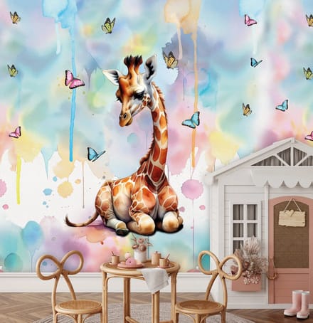 Sam & Luca - Rainbow Giraffe