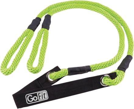Stretch touw - Oefentouw Flexibel - Spierontspanning Training - Met Oefenhandleiding - 27 meter - Groen