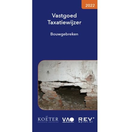 Vastgoed Taxatiewijzer Bouwgebreken 2022 - Koeter Vastgoed Adviseurs