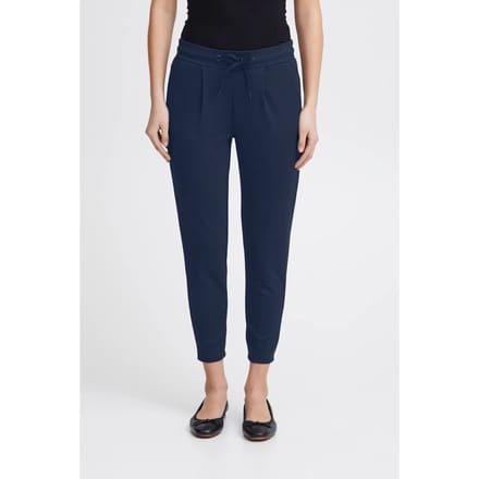 Sweatpants met elastische band, model 'KATE'