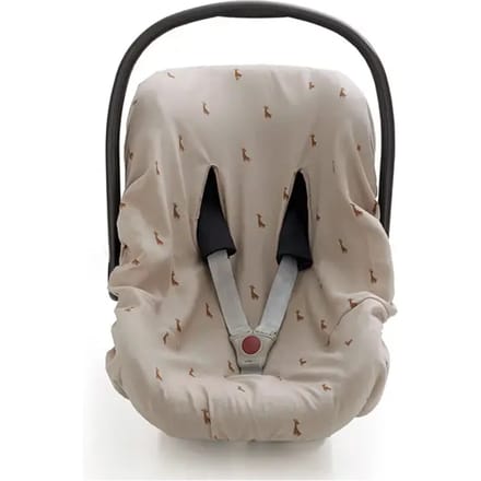 Autostoelhoes voor baby Gloop! Safari 100x75 cm