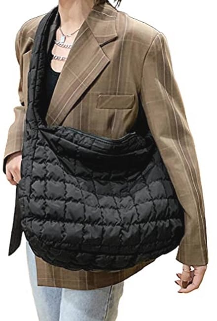 Dames Handtas Shopper - Winterse Grote Schoudertas voor Kantoor en School