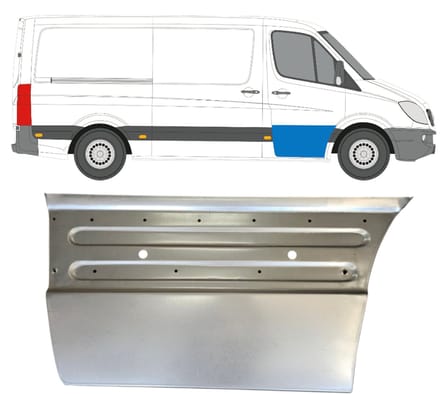 Reparatiepaneel voor deur voor Mercedes Sprinter 2006-2018 / Rechts